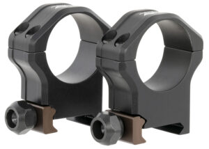 Christensen Arms Ultralight PRSR-X2 Scope Rings, 30mm, High, Black Anodized
