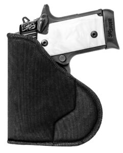 Sentry HexGrip IWB/Pocket Holster for Small Revolvers 2-3in, Black