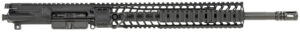 Spikes Tactical Midlength Complete 5.56x45mm NATO 16", Black, 12" Picatinny Handguard, A2 Flash Hider