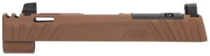 Sig Sauer 8901048 P365 Sig P365/P365XL/P365X 9mm Luger Nitride Coyote Brown Stainless Steel Optic Ready Integrated Compensator Slide XRAY3 Suppressor Sights Compatible With ROMEOZERO ROMEOZERO Elite
