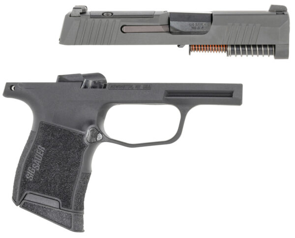 Sig Sauer 8900719 P365 Caliber Exchange Kit 380 ACP 3.10" 10+1 Black Nitride Slide Black Polymer Frame SigLite Night Sights for All Sig P365 Models