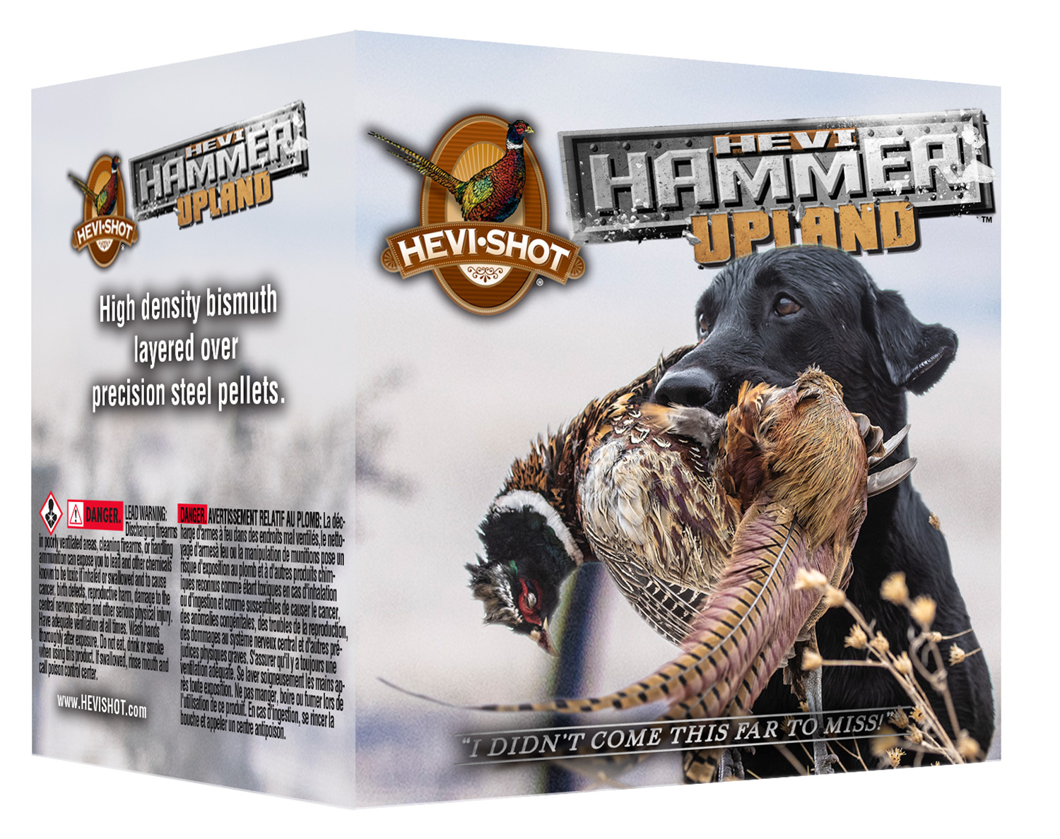 149344 2.jpg HEVI-Shot HS29103 HEVI-Hammer Upland 12Gauge 2.75" 1 1/4oz Steel/Bismuth 3Shot 25 Per Box/10 Case