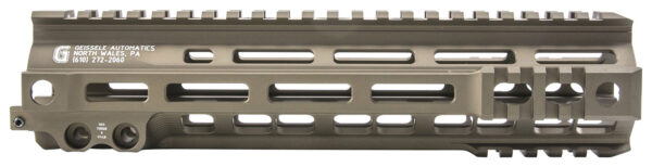Geissele MK4 Super Modular Rail, 9.3-Inch M-LOK, Desert Dirt