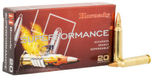 Hornady 83292 Superformance 223Rem 50gr Copper Alloy eXpanding 20 Per Box/10 Case