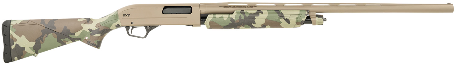 Winchester SXP Hybrid Shotgun, 12 Gauge, 3.5-Inch Magnum, 26-Inch, Woodland, 4-Round