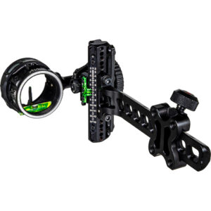 Axcel Driver Plus Slider Sight w/AVX-41 Scope Stealth BH .010 Green Fiber Single Pin RH