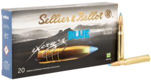 Sellier & Bellot SB3006XB eXergy 30 06Springfield 180gr TAC EX Blue 20 Per Box/12 Case