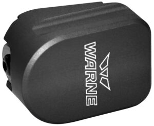Warne 3306 Magazine Extension Black, +3 (9mm Luger), +4 (40S&W), for S&W M&P 9/40