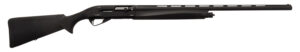 Silver Eagle Arms CAR12128BLK Carlyle Full Size 12 Gauge Semi-Auto 3" 4+1 28" Black Cerakote Vent Rib Barrel, Black Steel Receiver, Fixed Black Synthetic Stock, Right Hand