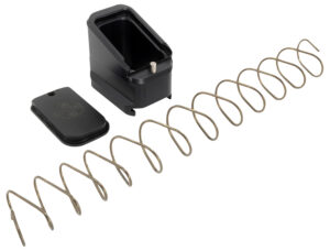 Shield Arms CZP10CME5BLK Magazine Extension for CZ P10-C/P07, 5rd (9mm), 4rd (40S&W), Black Aluminum