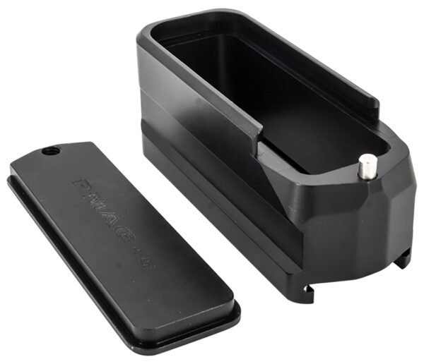 Shield Arms SAMEPMAG5BLK Magazine Extension 5rd Compatible w/ Magpul PMAG Gen M3 Black Anodized Aluminum