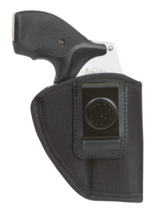 1791 Gunleather PNIWB2BLKR Premium Nylon IWB Size 02 Black Ballistic Nylon Belt Clip Right Hand