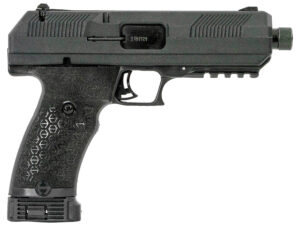 Hi-Point JXP10 JXP 10mm Auto 10+1, 5.20" Black Steel Threaded Barrel, Black Powder Coated YC9 Styled/Serrated Steel Slide, Black Polymer Frame w/Picatinny Rail, Black Textured Polymer Grip