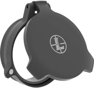 Leupold Alumina flip-open scope lens cover 32-33mm matte black screw-on