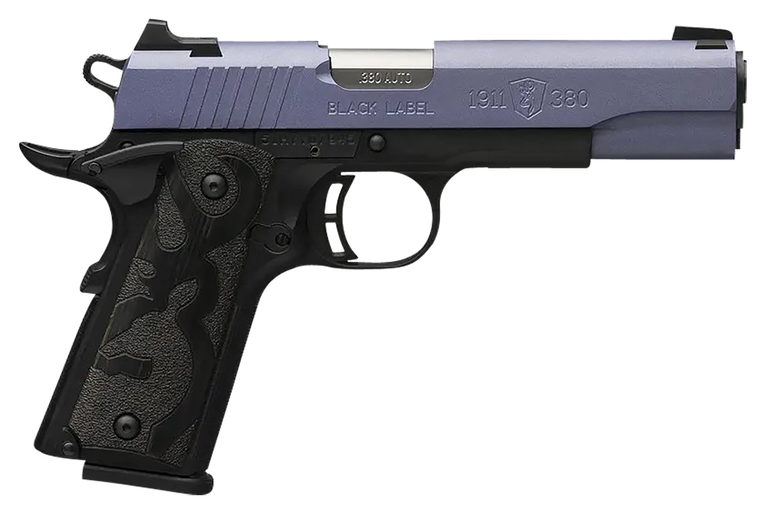 Browning 1911 Black Label Pistol, Crushed Orchid, Full Size