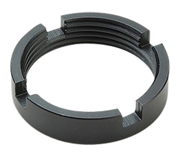 Ergo Steel Castle Nut for AR-Platform, Black