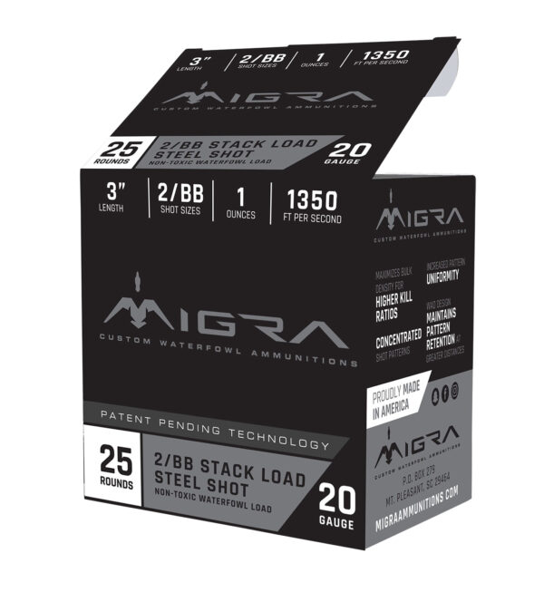 Migra 20 Gauge #4/#6 Shot, 25-Round Box