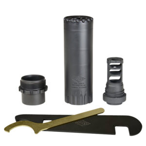 Yankee Hill 2180MB28 Turbo K RB 5.56x45mm NATO, 4.90" L, Black Stainless Steel, Phantom QD Adapter, 1/2"-28 tpi Muzzle Brake