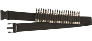 Hunters Specialties 00682 Rifle Shell Belt Black Nylon Webb 20rd Waist Mount