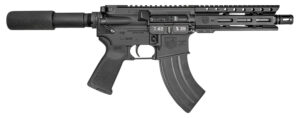 Diamondback DB15 Pistol, 7.62x39mm, 7-Inch, Carbon Lower, 28-Round