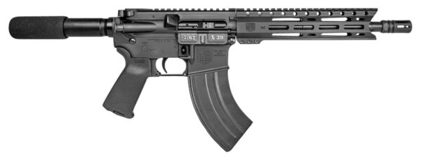 Diamondback DB15 Pistol, 7.62x39mm, 10-Inch, Carbon Lower, 28-Round