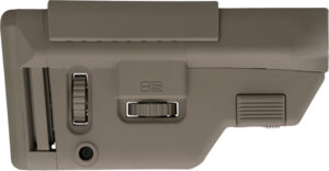 B5 Systems CPS1305 Precision FDE Synthetic Adjustable with Cheek Riser Fits AR-Platform