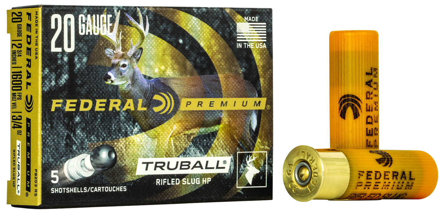 Federal TruBall 20 Gauge 3/4 oz Slug