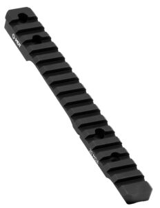 MDT Picatinny Scope Rail for Remington 700 Short Action - 11 Inch, 20 MOA, Black Anodized