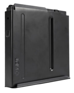 Mdt Sporting Goods Inc 105123BLK AICS Magazine 5rd Extended 300 PRC Long Action Magnum (CIP 3.80" L) Black Steel