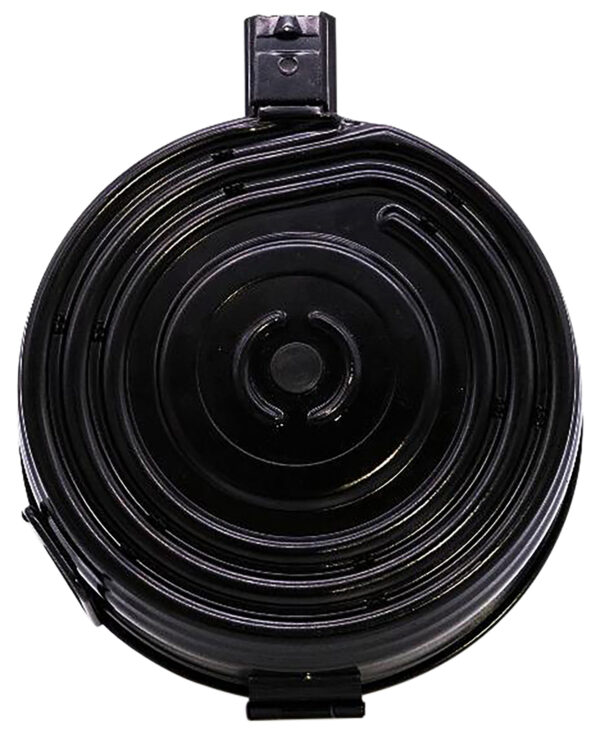 Kci Usa Inc KCIMZ004S AK-47 75rd Drum 7.62x39mm Black Steel Fits AK-47/AKM Platform