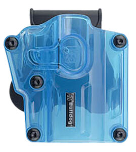 Bulldog MX005 Max Multi Fit OWB Transparent Blue Polymer Paddle Mount