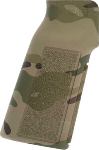 B5 Systems PGR1471 Type 22 P-Grip Multi-Cam Aggressive Textured Polymer, Increased Vertical Grip Angle with No Backstrap, Fits AR-Platform
