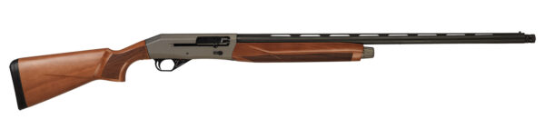CZ-USA 06375 1012 G2 Full Size 12 Gauge Semi-Auto 3" 4+1 28" Matte Black Vent Rib Barrel, Gray Stainless Steel Drilled & Tapped Receiver, Fixed Turkish Walnut Stock, Right Hand