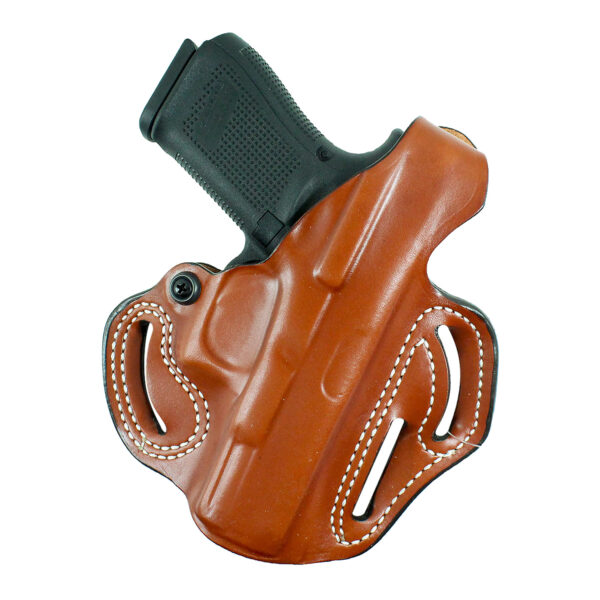 DeSantis Style 001 Thumb Break Scabbard OWB Holster for Sig P365-XMacro, Tan, Right-Hand