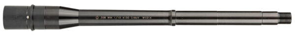 Ballistic Advantage BABL308008M Modern Series Carbine Government 308 Win Fits AR-10 12.50" Threaded Black QPQ Chrome Moly Vanadium