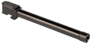 SilencerCo AC861 Threaded Barrel 6.50" 9mm Luger, Black Nitride Stainless Steel, Fits Glock 17L