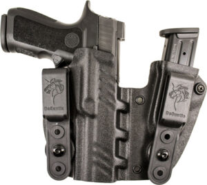 DeSantis Hidden Truth Kydex IWB Holster for Sig P250 / P320 Compact, Black, Right Hand