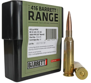 Barrett 17222R Range 416Barrett 450gr MTAC 10/Box