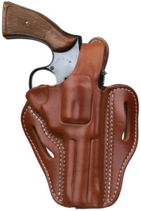 1791 Gunleather RVHX2CBRR RVHX-2 OWB Size 02 Classic Brown Leather Fits Up to 4" Barrel, K/L-Frame, Belt Slide Right Hand