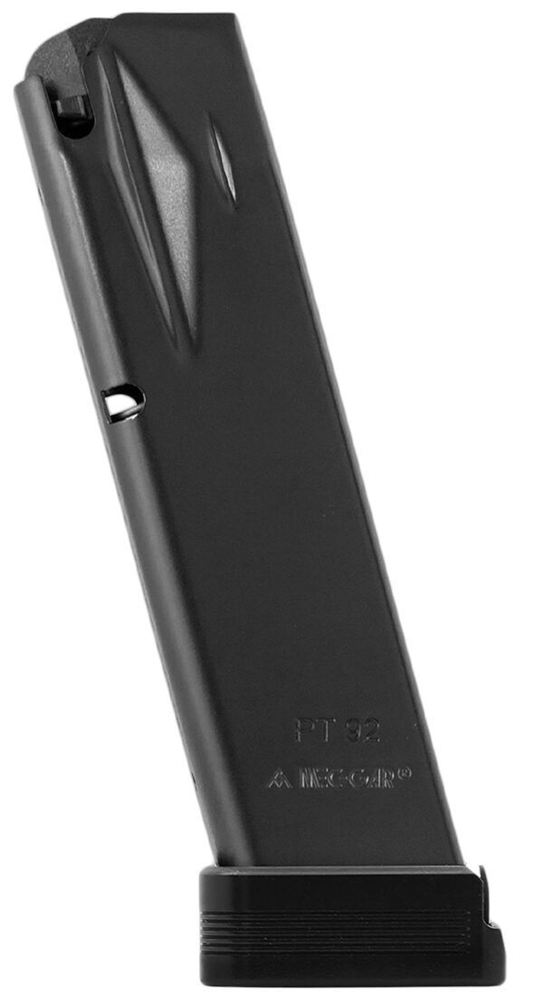 Mec-Gar MGPT9220M Competition 20rd 9mm Compatible w/ Taurus PT92 Black