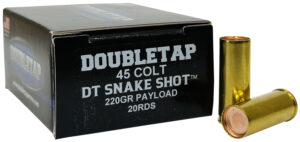 DoubleTap Ammunition 45CSSS2 Snake Shot 45Colt 220gr 20 Per Box/50 Case
