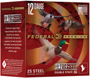 Federal PWUX142BB Premium 12Gauge 3" 1 1/4 oz BB Shot 25 Per Box/10 Cs