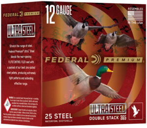 Federal PWUX1422BB Premium 12Gauge 3" 1 1/4 oz 2 Shot 25 Per Box/10 Cs