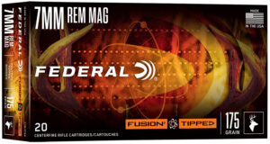 Federal F7PRCTFS2 Fusion 7mmPRC 175gr Bonded Soft Point 20 Per Box/10 Case