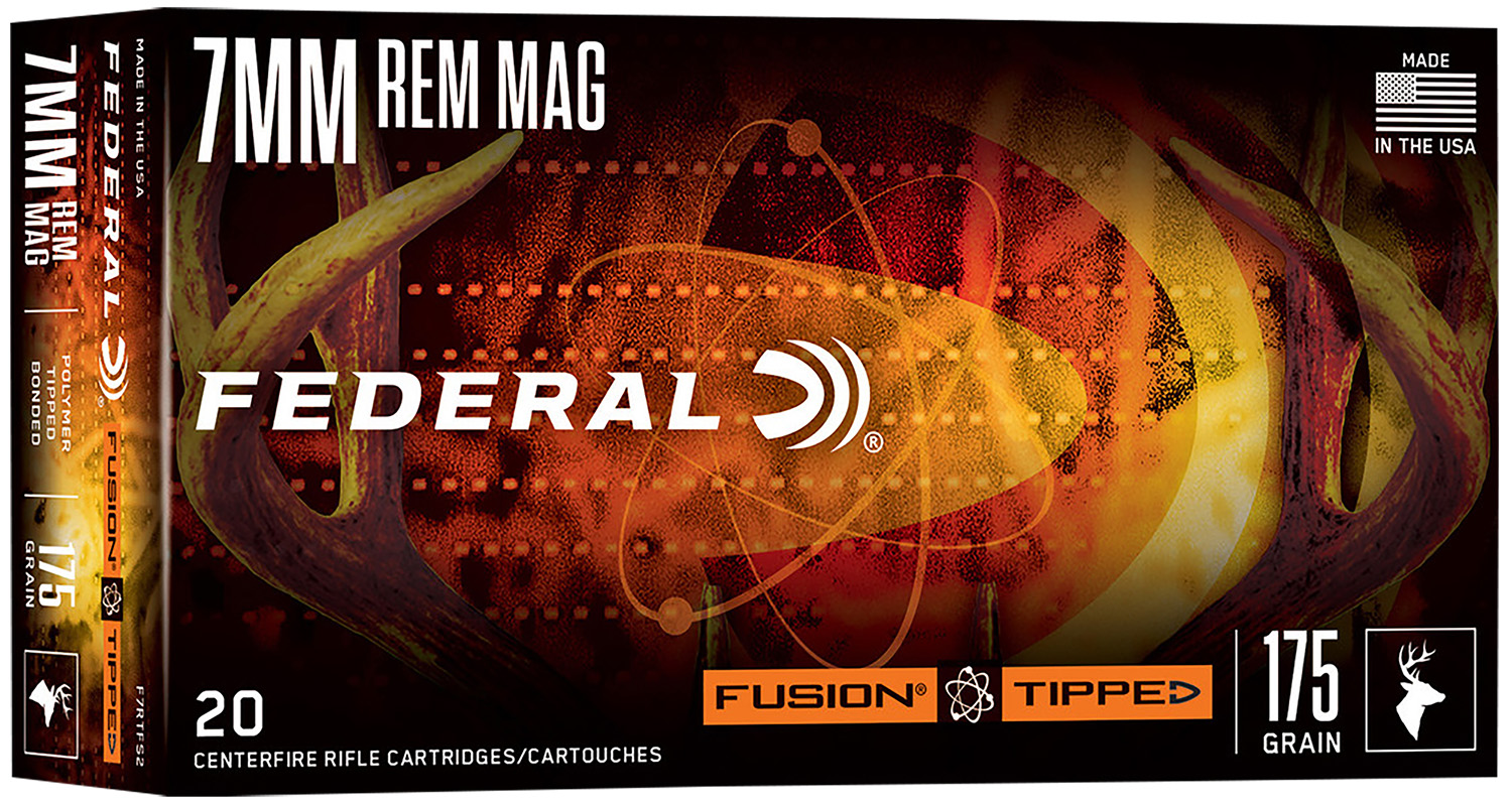 Federal Fusion 7mm PRC 175 gr Polymer Tip, 20-Round Box