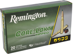 Remington Core-Lokt Tipped 6.5 PRC 140gr Core-Lokt Tipped Ammunition, 20 Rounds