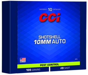 CCI 3710 Pest Control 10mmAuto 105gr 10 Per Box/20 Case