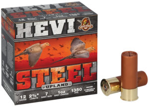 HEVI-Shot HS61266 Upland 12Gauge 2.75" 1oz 6Shot 25 Per Box/10 Case