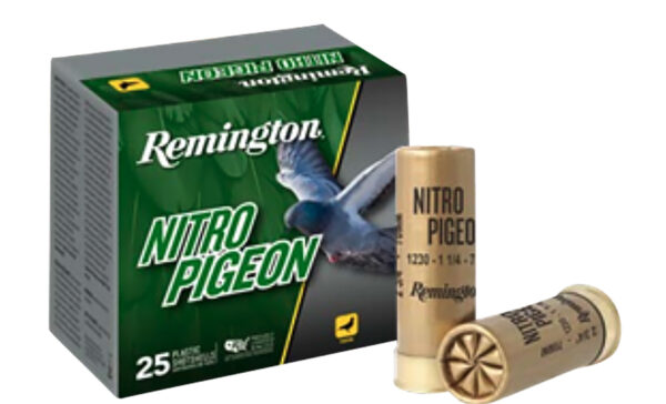Remington Ammunition R28681 Nitro Pigeon 12Gauge 2.75" 7.5Shot 25 Per Box/10 Case