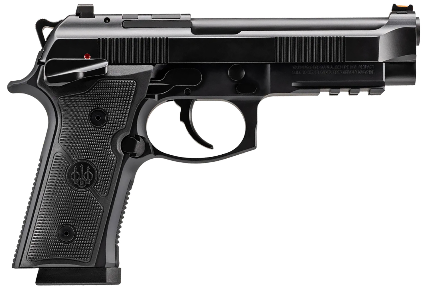 Beretta 92GTS Pistol, 9mm, 4.7-Inch, Black, 18-Round